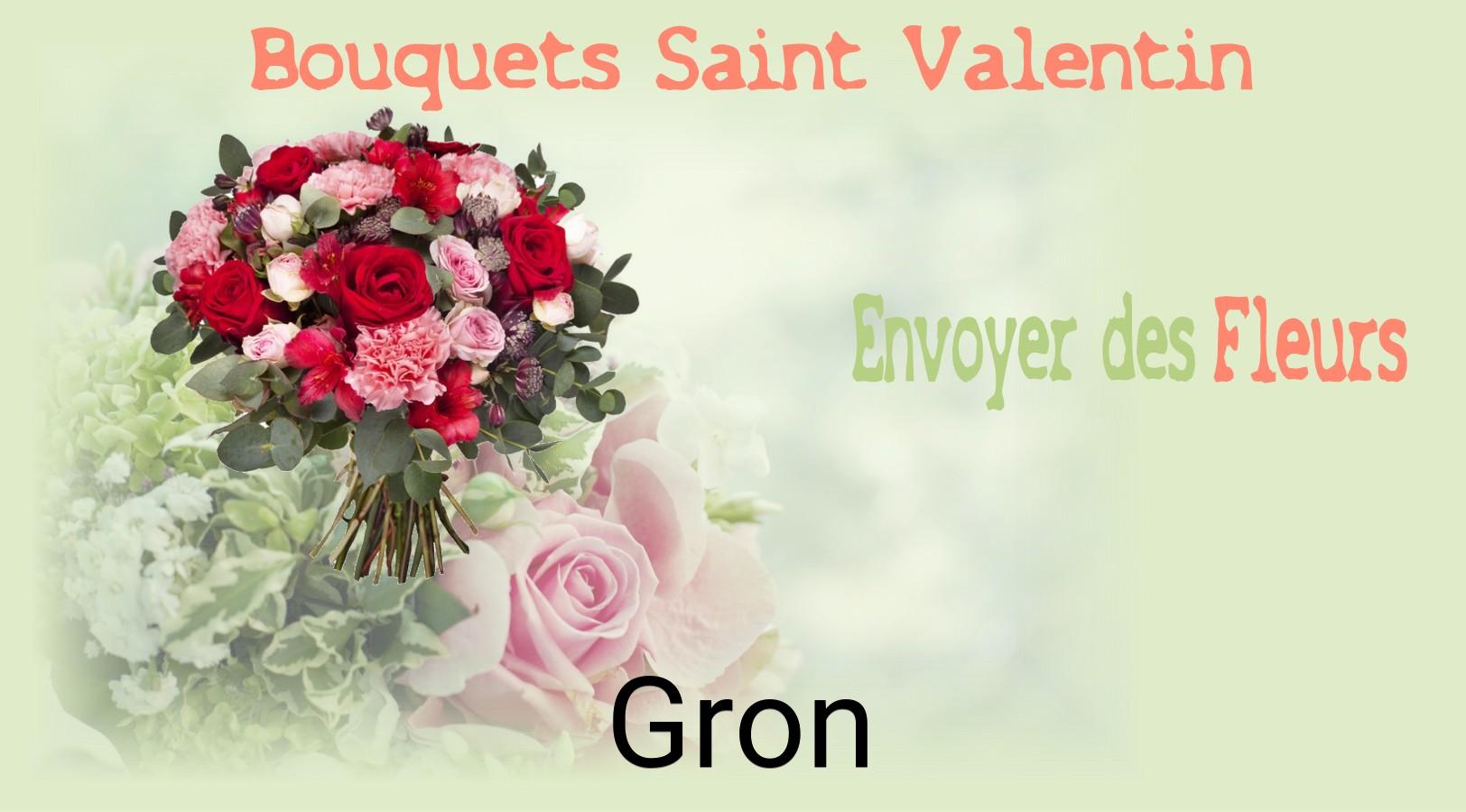 Roses de Saint-Valentin livrées à Gron
